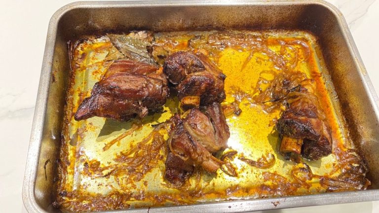 Souris d'agneau au four : cuisson lente - Chez L'Ours